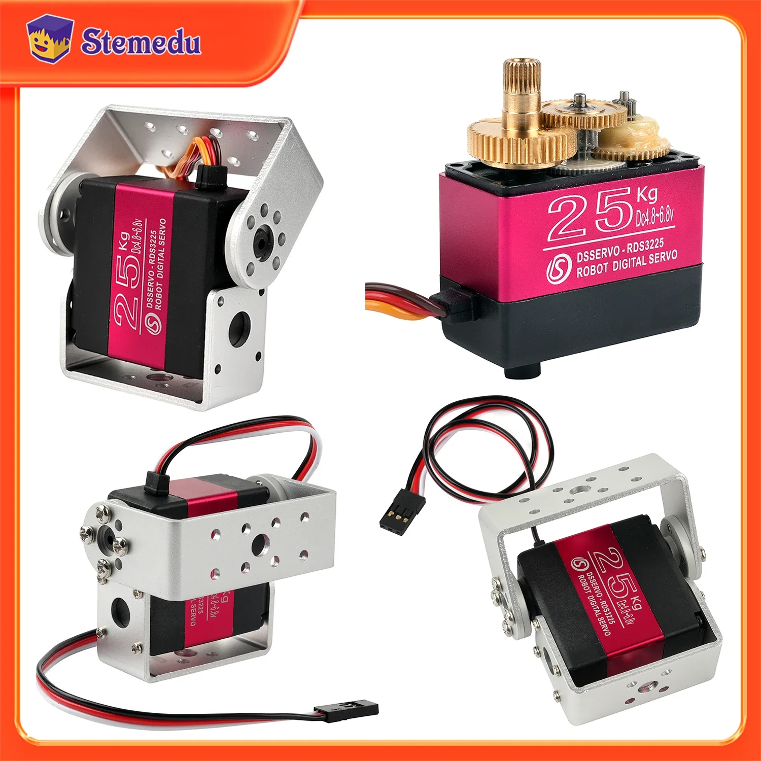 Robot Arm Motor - 25KG Robot Servo Digitale Coppia elevata
