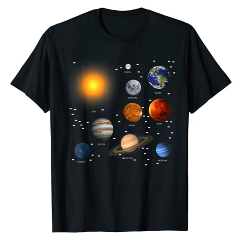 Science And Hobby - Il nostro sistema solare, t-shirt per