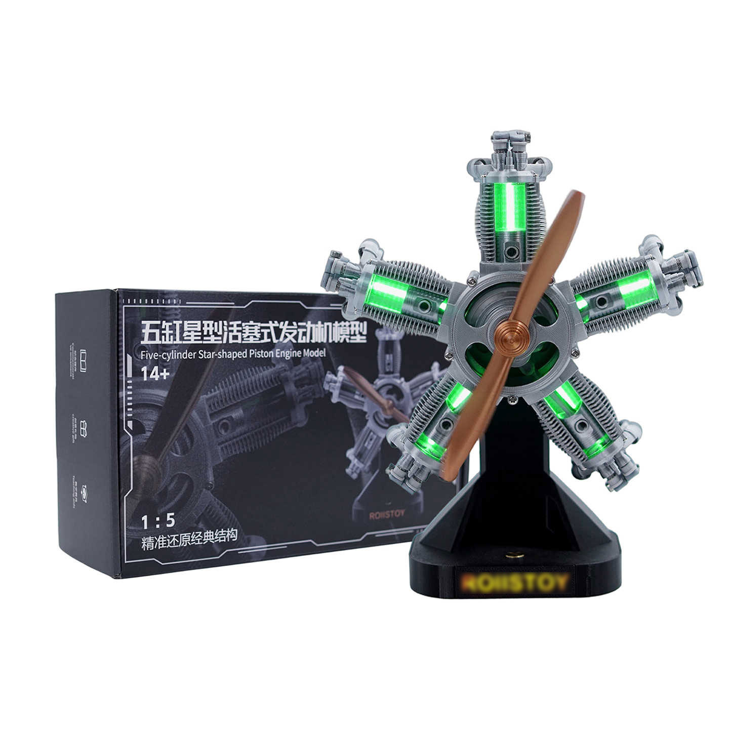 Modello di Motore Radiale a 5  - Science And Hobby recensione e prezzo