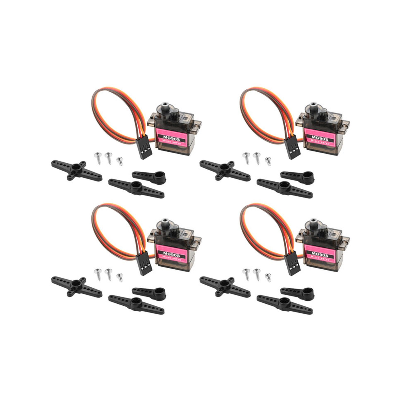 4 pz. Micro Servo con Ingranag - Robot Arm Motor recensione e prezzo