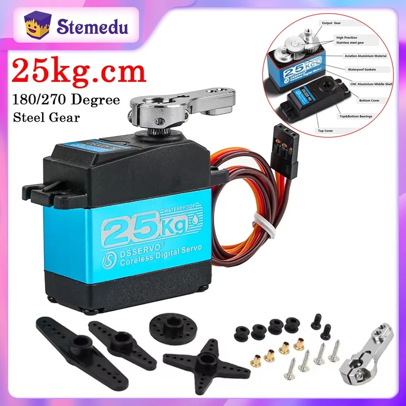 DS3225 Pro 25 kg Servo digital - Robot Arm Motor recensione e prezzo